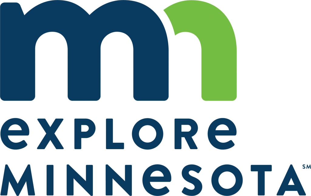 Explore Minnesota Tourism logo stacked.